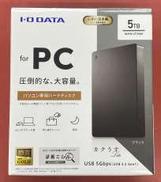 HDPH-UTV5DK 外付けHDD 5TB 未使用|I・O DATA