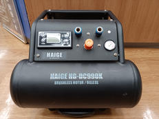 HAIGE/エアーコンプレッサー/HG-DC990K|HAIGE