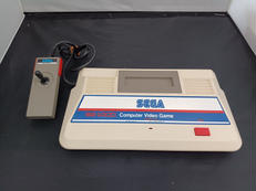 【珍品・ジャンク品】SEGA SG-1000 ゲーム機セット ジャンク】SEGA SG-1000Ⅱ マークⅡ、ジョイスティック、ソフト4本