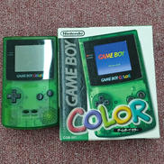 トイザらス限定！クリアグリーンのGBC!|NINTENDO