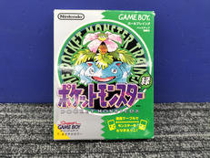 【マップ欠品・箱凹み・説明書破れ有】ポケットモンスター緑|NINTENDO / 任天堂