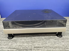 【ヒンジ部分亀裂有・印字カスレ有】レコードプレーヤー|TECHNICS