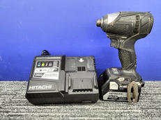 【使用感有・キズ汚れ多数】インパクトドライバー|HITACHI
