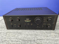 【キャビネット劣化有り・キズ汚れ有り】プリメインアンプ|SANSUI