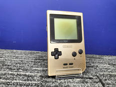 【画面焼けあり・キズ多数】ゲームボーイポケット　ゴールド|NINTENDO