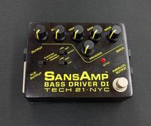 SANSAMP BASS DRIVER DI　V1|TECH21・NYC