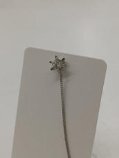 Ｐt900　ダイヤ　タイピン|1.8G     0,37CT