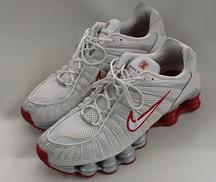 ナイキ　スニーカー　SHOX TL　ホワイト/レッド|NIKE