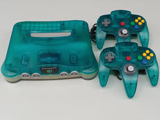 NINTENDO64 クリアブルー|NINTENDO / 任天堂