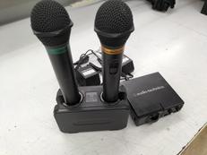 美品　audio technicaワイアレスマイクセット 楽天市場】ワイヤレスマイク セット オーディオテクニカの通販