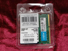 メモリ 8GBX2|Crucial