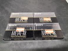 メタルカセットテープ4本|SONY