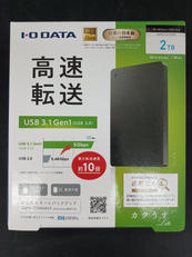外付けHDD 2TB|I・O DATA