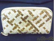 イントレチャート ラウンドジップ長財布|BOTTEGA VENETA