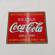 ブリキ看板|コカ・コーラ