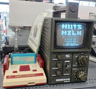 白黒ブラウン管テレビ/ファミコンセット|NATIONAL/NINTENDO