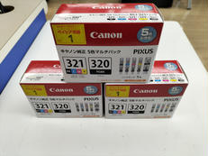 (ジャンク)　BCI-321+320/5MP 3個セット|CANON