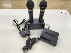美品　audio technicaワイアレスマイクセット 楽天市場】ワイヤレスマイク セット オーディオテクニカの通販