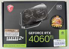 【未使用品】TX4060 TI VENTUS 2X BLAC|MSI