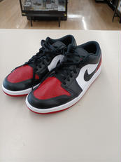 AIR JORDAN 1 LOW "BRED TOE"|NIKE