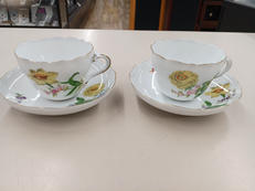 カップ＆ソーサー2客セット|MEISSEN
