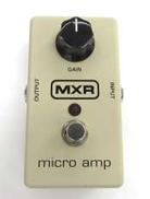 クリーンブースター/プリアンプ|MXR