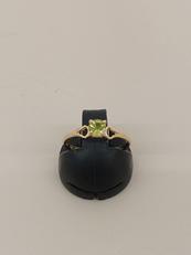 K18リング緑石|ノーブランド