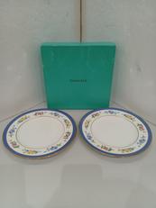 フロ-ラルプレート2枚|TIFFANY&CO