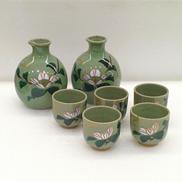 酒器セット|九谷焼 玉竜作