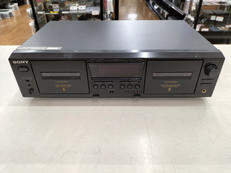 【リモコンなし】Wカセットデッキ|SONY