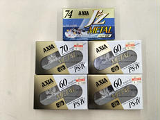 メタルカセットテープ5本セット|FUJIFILM AXIA