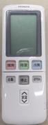 エアコン用リモコン|HITACHI