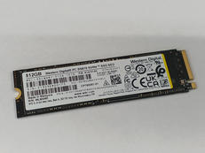 M.2 NVMe SSD　512GB|WESTERN DIGITAL