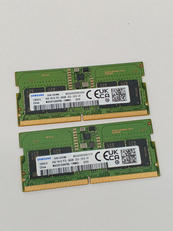 ノート用メモリ DDR5 8GB8枚|SAMSUNG