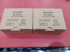 掃除機用バッテリー2個セット|SHARP