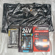 雷神　Mサイズ　24V バッテリーセット|空調風神服