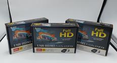【未開封】USB-HDMIディスプレイアダプタ 3個セット|SANWA SUPPLY