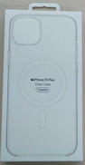 IPHONE15 PLUS CLEAR CASE|APPLE