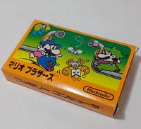 ファミコンソフト マリオブラザーズ(初期オレンジカセット)|NINTENDO