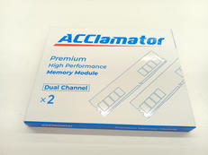 デスクトップ用DDR4メモリ.16GB×2|ACCLAMATOR