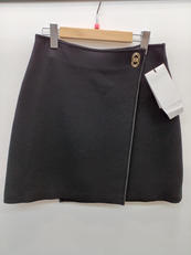 ジャージーラップスカート BLK|SALVATORE FERRAGAMO