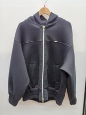 ジップアップパーカー BLK|JEANSIS