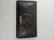 シマレザー ロングウォレット|GUCCI