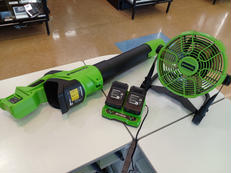 充電式ブロワー/ファン|GREENWORKS