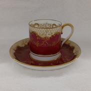 デミタスカップ&ソーサー|CROWN STAFFORDSHIRE