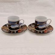 エスプレッソカップ&ソーサー2客|イリー