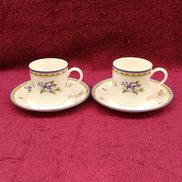 デミタスカップ&ソーサー2客|TIFFANY&CO.