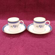 デミタスカップ&ソーサー2客|TIFFANY&CO.