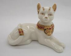 猫の置物 白|LENOX