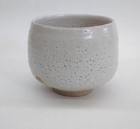 長石釉茶碗|益子焼